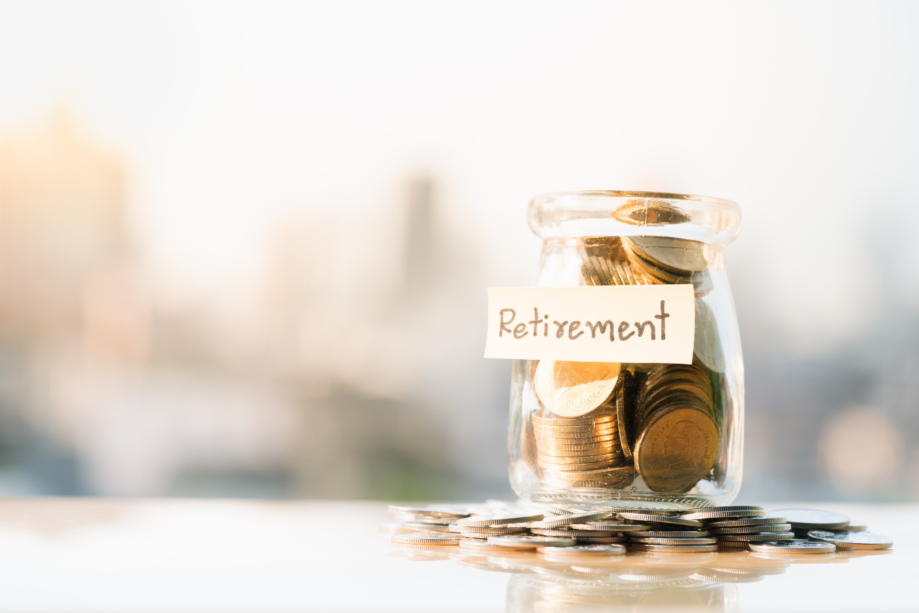 Concepts of retirement planning and financial.